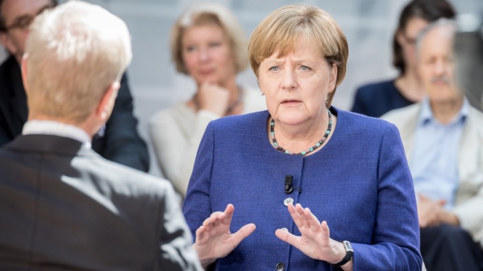 Merkel beim 'Forum Politik'