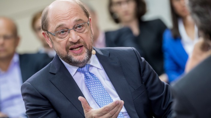 Martin Schulz bei Phönix Forum Politik