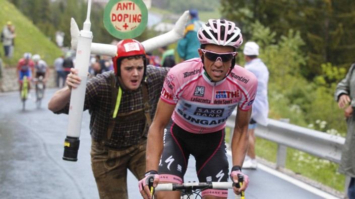 2011 Giro d Italia Etappe 15 Conegliano Gardeccia Team Saxo Bank Sungard 2011 Alberto Conta