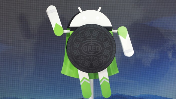 Android Oreo, die neue Version von Googles Smartphone-Betriebssystem.