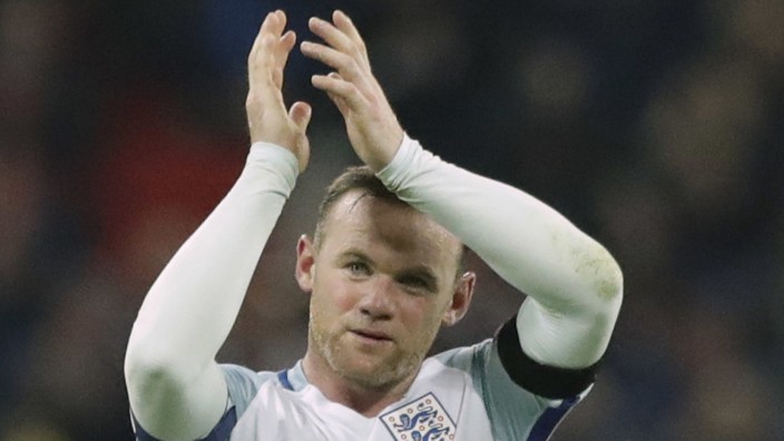England: Er tritt zurück: Englands Rekordtorschütze Wayne Rooney.