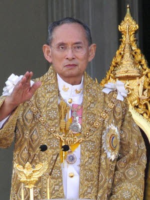 König Bhumibol, dpa