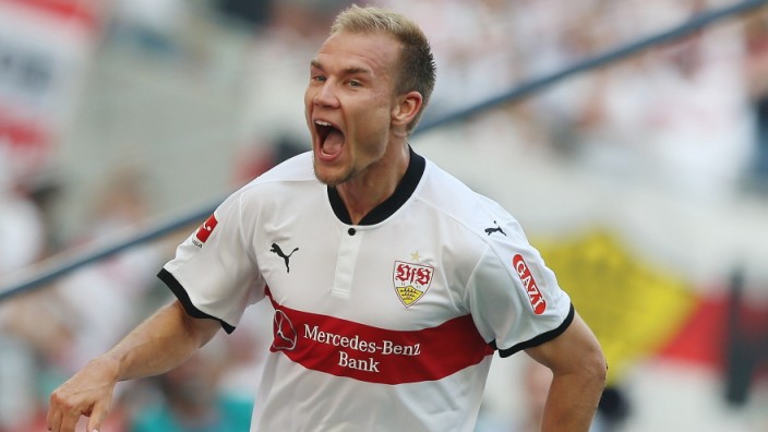Bundesliga: Holger Badstuber vom VfB Stuttgart jubelt nach einem Tor gegen den 1. FSV Mainz 05.