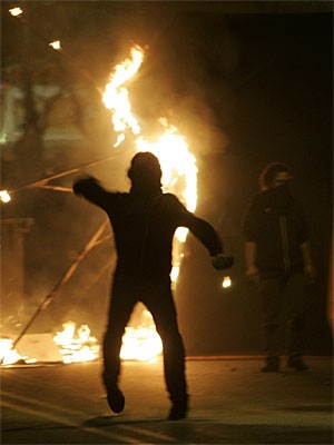 Unruhen in Griechenland; Reuters