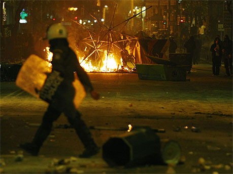 Unruhen in Griechenland; Reuters