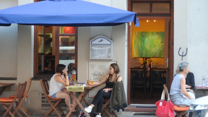 Freiraum: Das Café Freiraum ist eine Institution im Viertel.