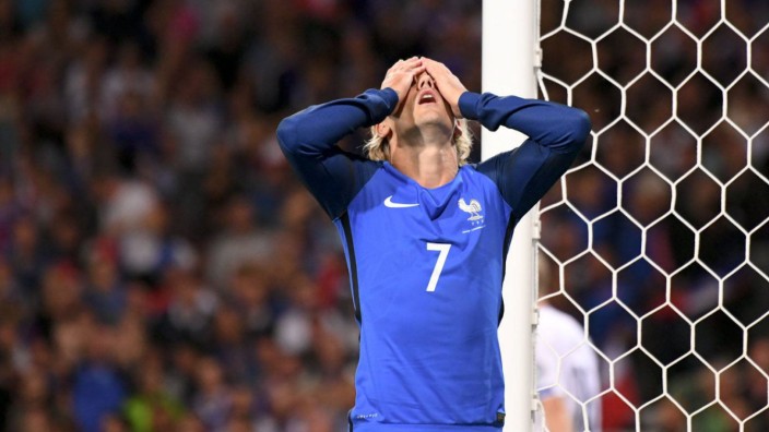 Bilder des Tages SPORT Fußball WM Quali Frankreich Luxemburg 07 ANTOINE GRIEZMANN fra DECE