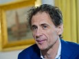 Press conference of Swedish author David Lagercrantz on launching of fourth volume of the late Stieg
