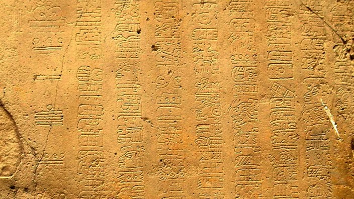 La Mojarra Stele, Isthmus-Schrift