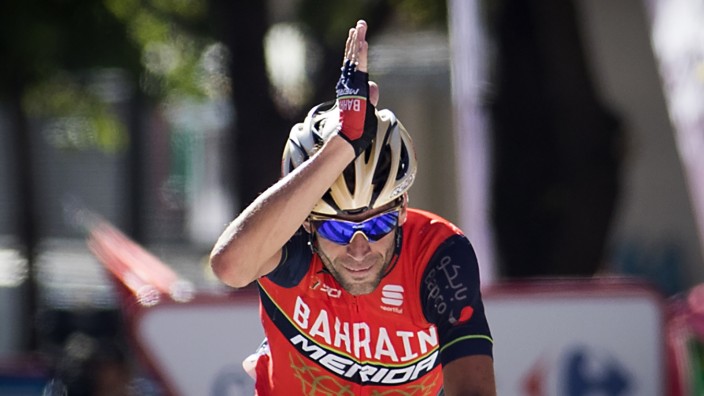 Bahrain: Aushängeschild: Vincenzo Nibali ist das Gesicht des Profi-Radteams Bahrain-Merida, das auch bei der aktuellen Vuelta Kritik auf sich zieht.