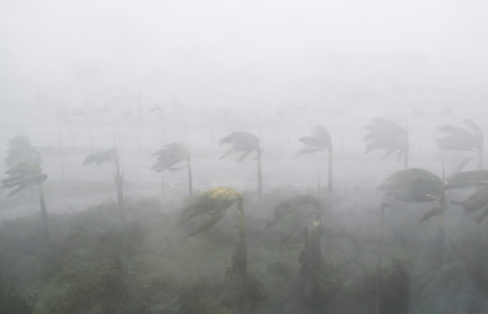 Hurricane Irma hits the Caribbean and Florida