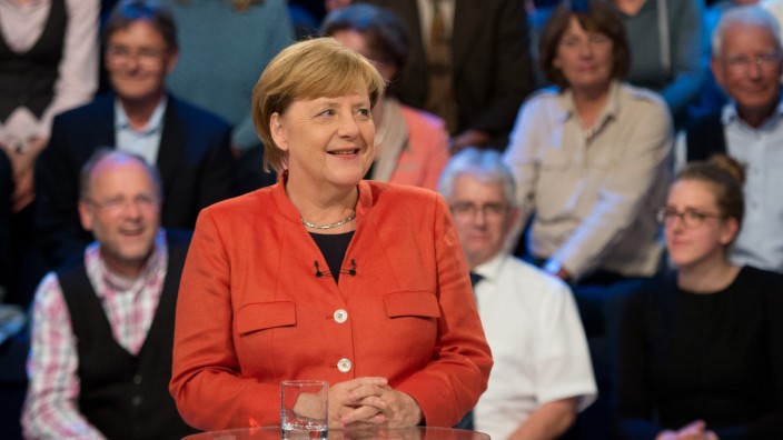 Wahlarena mit Bundeskanzlerin Merkel