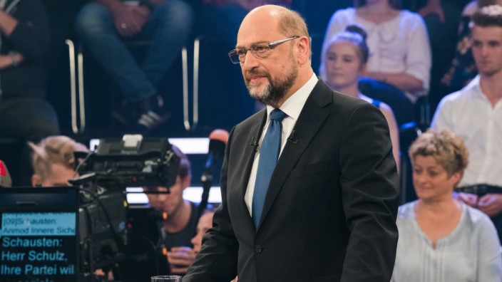 'Klartext, Herr Schulz!' im ZDF