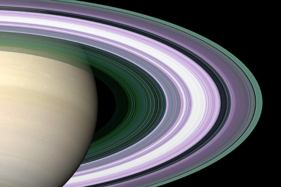 ´Cassini"-Sonde sendet detaillierte Bilder der Saturn-Ringe, 2005