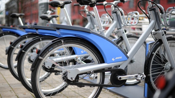 Mobilität: Leihräder bietet die MVG in München schon an. Doch die Kreispolitiker fordern eine besser Vernetzung.