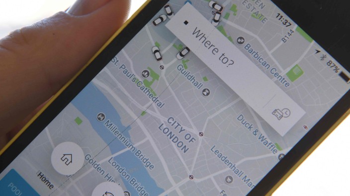 Taxi-Konkurrent: Die Transportbehörde wirft Uber einen zu laxen Umgang mit Regeln vor.