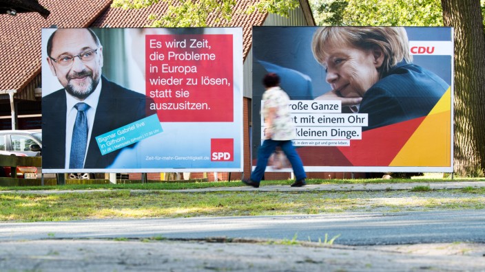 Bundestagswahl 2017 - Wahlplakate