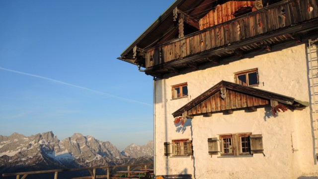 Tourentipps in der Region: Die Tölzer Hütte ist 1835 Meter hoch gelegen.