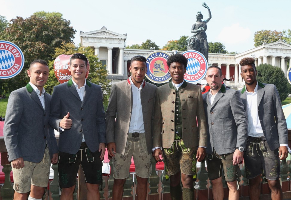 FC Bayern Muenchen Attends Oktoberfest 2017