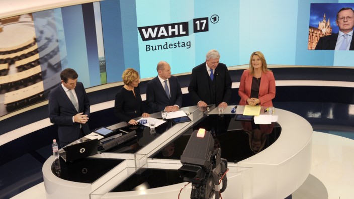 Wahl 2017: Bundestagswahl 2017; Bundestagswahl Fernsehen ARD