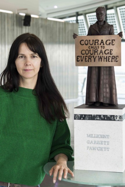 Großbritannien: Mut führt zu mehr Mut: Statue der Frauenrechtlerin Millicent Fawcett.