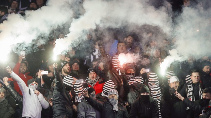 Fans von Besiktas Istanbul