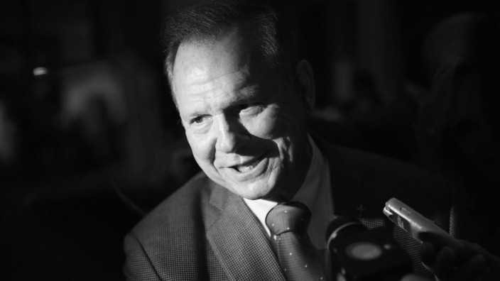 Alabama GOP Senate Candidate Roy Moore Holds Election Night Gathering In Special Election For Session's Seat