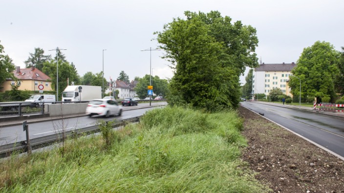 Sendling-Westpark: Um den Schlaf gebracht: Die Menschen an der Einhornallee (rechts) und an der Südparkallee (links) leiden unter dem Lärm der Autobahn.