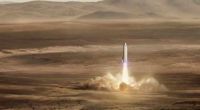 SpaceX will Menschen ab 2024 auf den Mars bringen