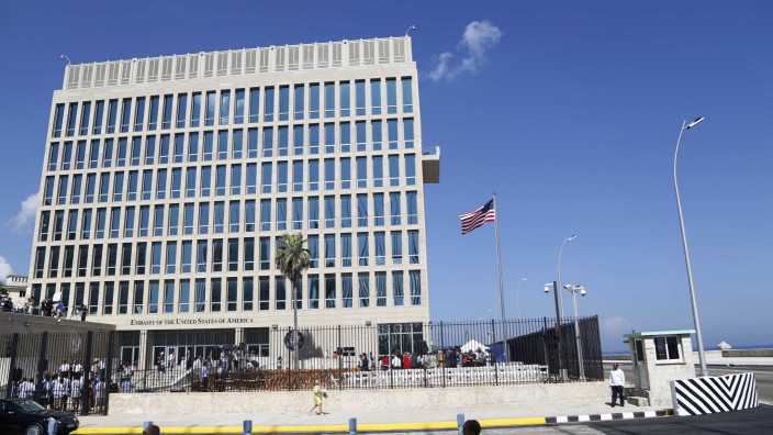 Kuba: Angeblich Ziel von Attacken: das Personal der US-Botschaft in Havana, Kuba