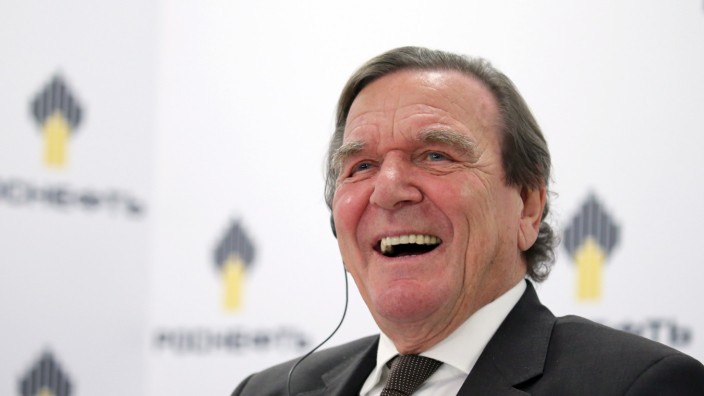 Schröder auf der Rosneft Aktionärsversammlung