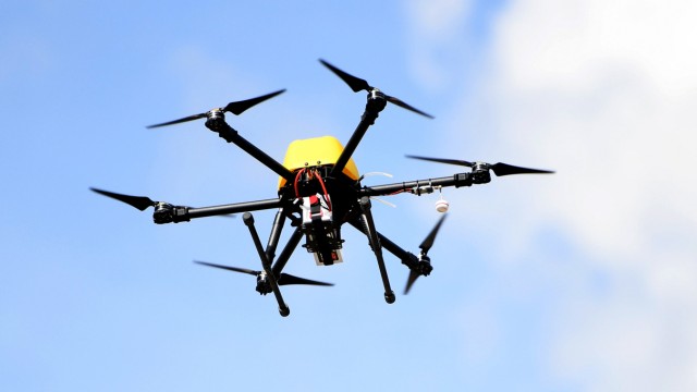 Sure: Drones deliver beautiful aerial photos.  Freelance photographers and filmmakers like to use them.  Insurance coverage must also include such devices.
