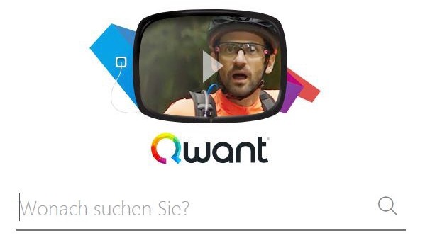 Suchmaschine: Internetsuche mit guter Qualität, aber ohne Datenspeicherung, das verspricht das französische Unternehmen Qwant. Screenshot: SZ