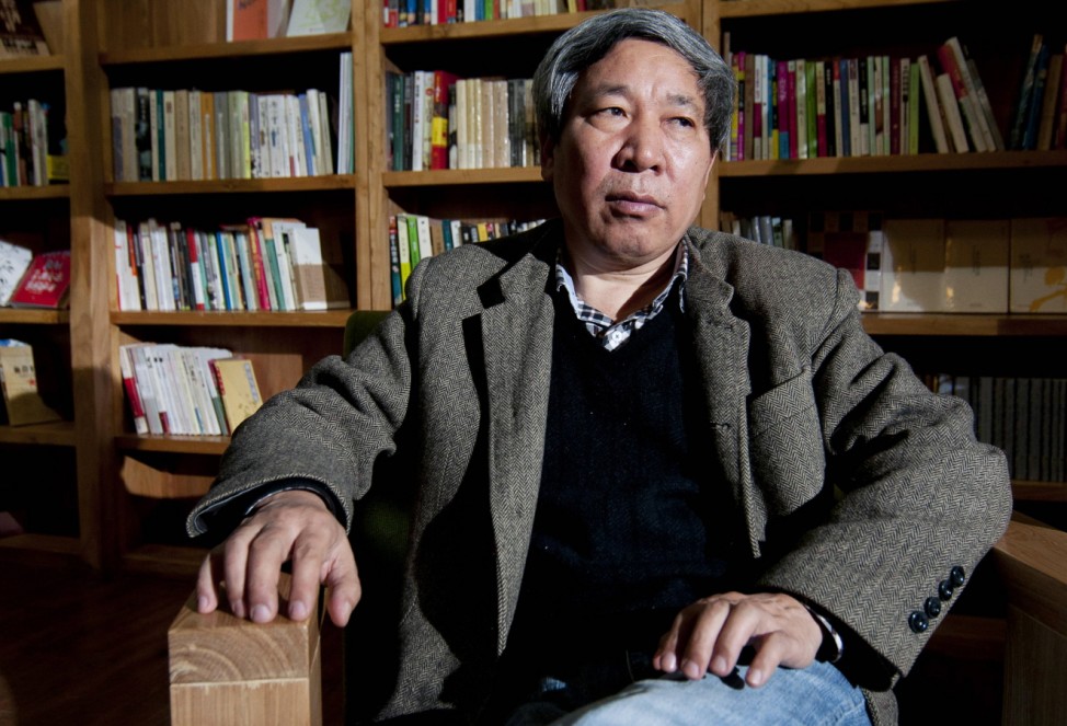 Schriftsteller Yan Lianke 2014 in Peking