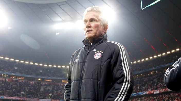 HEYNCKES Jupp Trainer Team FC Bayern Muenchen Fussball Champions League FC Bayern Muenchen Juventus