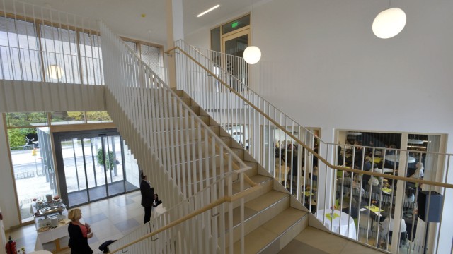 Einweihung: Im Haus B befindet sich das neue Café "Das Grün", betrieben von den Kolping Ausbildungszentren.