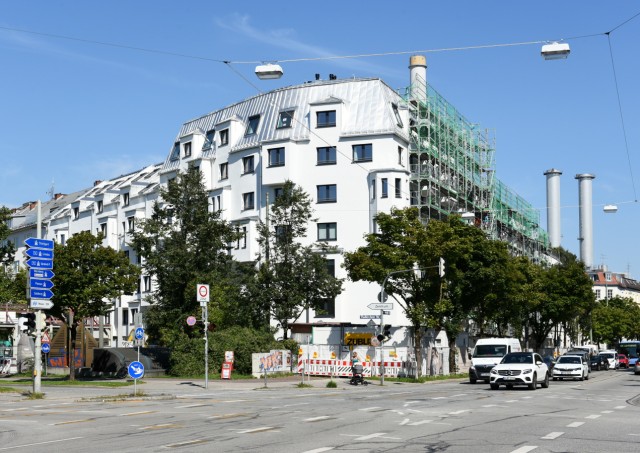 Studentenwohnheim in München, 2017