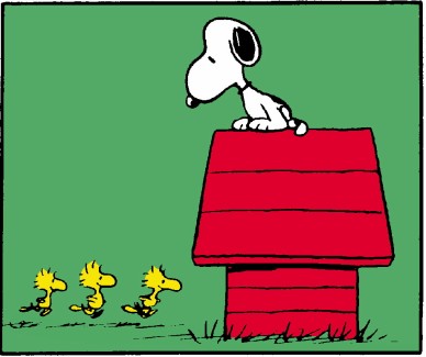 Snoopy frühling