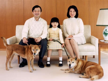 Masako, Aiko und Naruhito, Japan; AFP