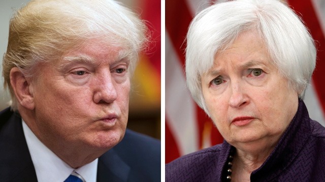 Fed-Nachfolge: US-Präsident Donald Trump, Fed-Chefin Janet Yellen