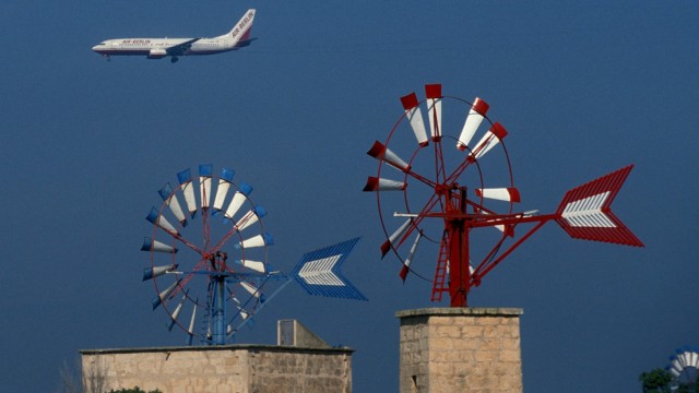 Air Berlin fliegt nach Mallorca.