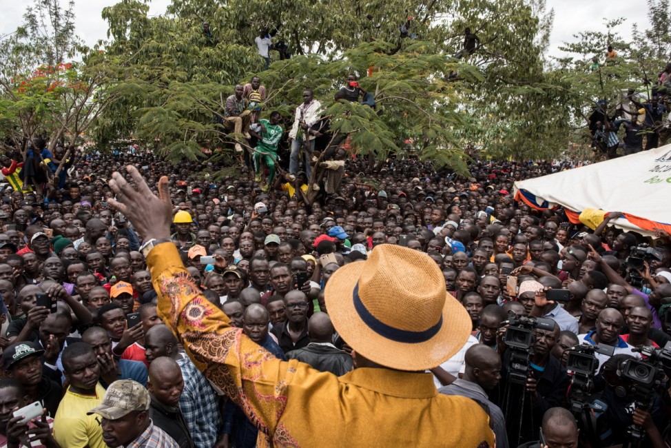 *** BESTPIX *** Tensions High as Kenya Waits For New Presdential Vote