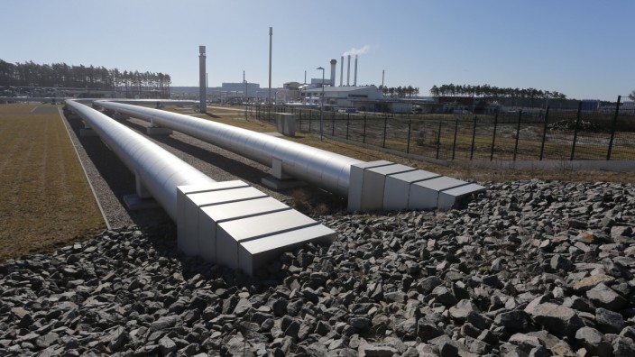 Die Anlandestation der Nord Stream-Pipeline in Deutschland