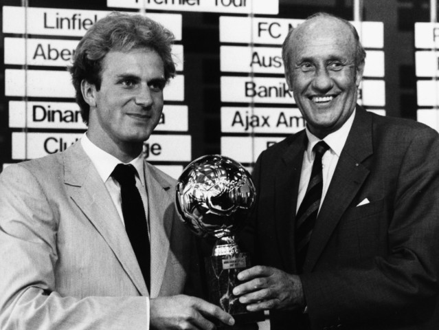 Karl- Heinz Rummenigge And Helmut Schon; Weltfußballer