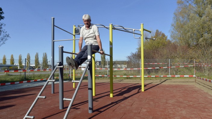 Unterhaching: Immer mehr Sportler trainieren im Freien.