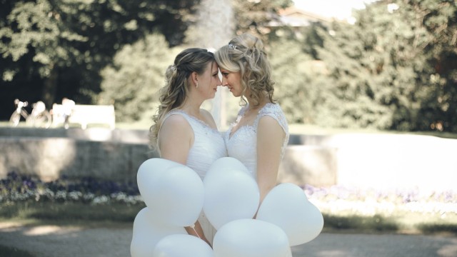 Hochzeit des ersten homosexuellen Paares in Geretsried: undefined