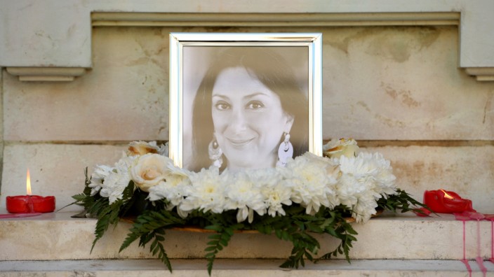 Malta: Die maltesische Bloggerin Daphne Caruana Galizia wurde durch eine Bombe an ihrem Auto am 16. Oktober getötet.
