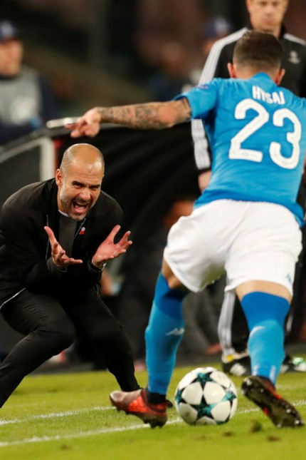 Champions League - S.S.C. Napoli vs Manchester City