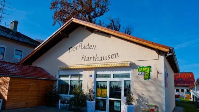 Dorfladen Egmating: Im Grasbrunner Ortsteil Harthausen wurde 2009 ein Dorfladen eröffnet.