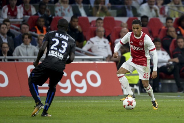 Ajax Amsterdam v OSC Nice - UEFA Champions League Qualifying Third Round: Second Leg; Justin Kluivert